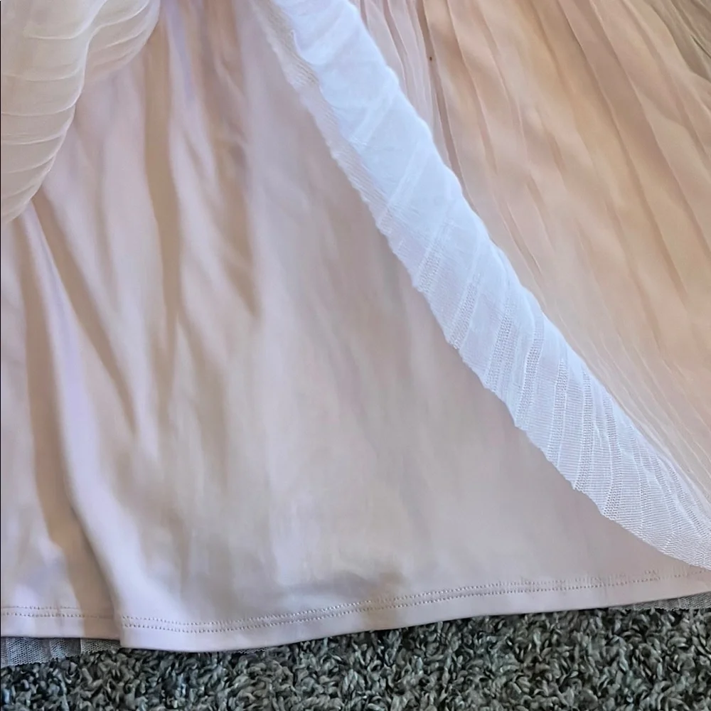 Wonder Nation Light Pink Sequin Lined Girls Dress - Picture 2 of 8